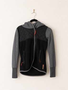 Holden Black and Gray Ski Hoodie Jacket